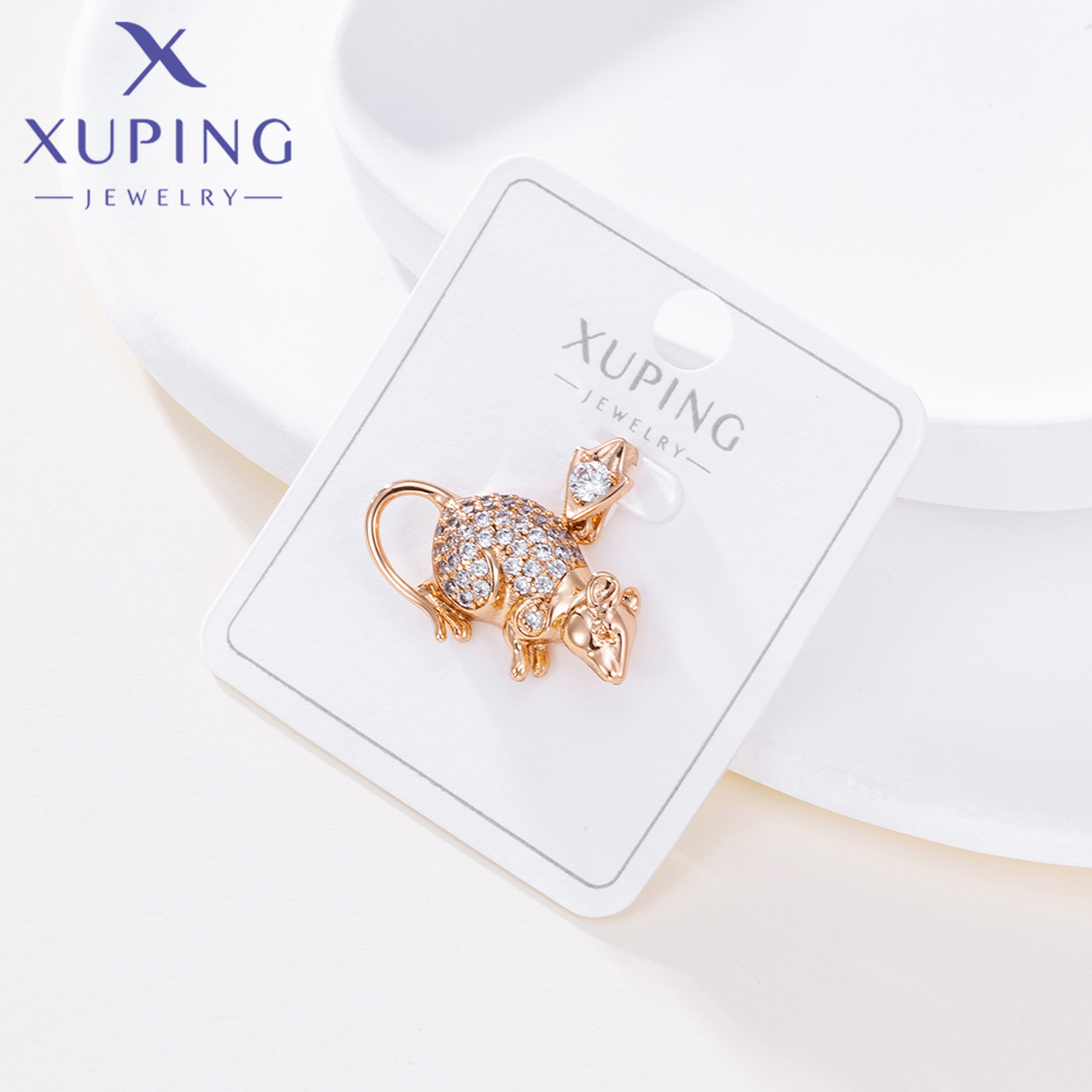 charm ratón pavé circonitas insumos para hacer collares
